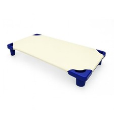 6 PCS Microfiber Fitted Cot Sheet Daycare Toddler 22x52 Inch Bed Ivory