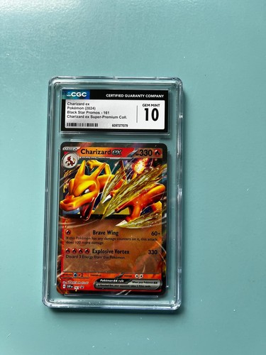 Charizard ex graded CGC 10 for sale on eBay