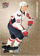 2008-09 Fleer Ultra Gold Medallion Mike Green #100 Washington Capitals