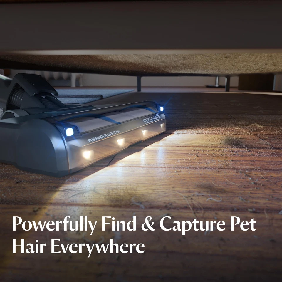 BISSELL PowerClean FurFinder 200W Cordless Vacuum, Rechargeable, 40 Min Battery - Image 2 of 4