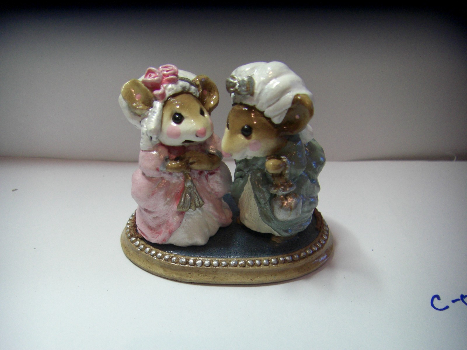 1988 Wee Forest Folk Mouse Cinderella Wedding Mice Lot C05 C02 C1A C6  Peterson