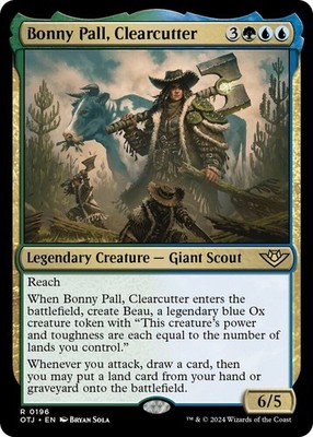 Bonny Pall, Clearcutter (R) #196 Outlaws of Thunder Junction MTG NM