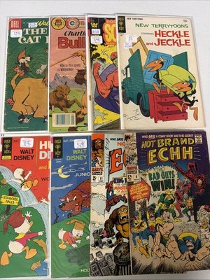 Silver Bronze Age Comic Book Lot of 8 Different Publishers Vintage Lot #41 *S16
