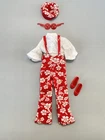 Vintage 1970 Barbie Skipper SUPER SLACKS Outfit Hat Glasses Shoes #1736