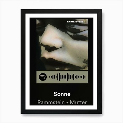 Sone ramstein Art Print Framed Wall Art Poster Canvas Print Picture