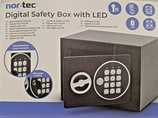 Coffre-Fort Numérique Digital Acier + 2 Clés de Secours - Code Programmable NEUF