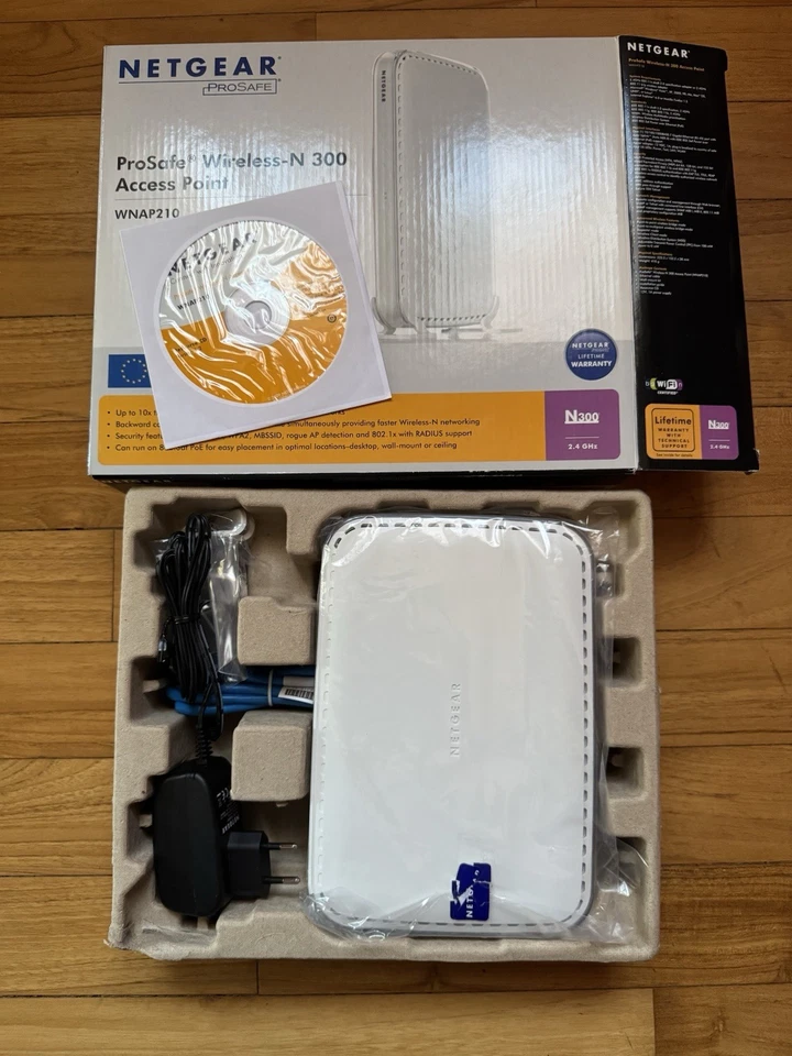 Netgear Access Point WNAP210-200PES ProSafe (N300) - Immagine 3 di 3