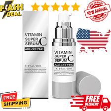 Vitamin C Serum for Face Wrinkle  Age Spots Reduction All-In-One Hydrating A...