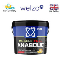 USN Muscle Fuel Anabolic 4kg Strawberry Flavor High-Protein Mass Gainer Muscle
