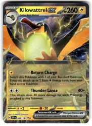 Kilowattrel ex 068/191 Surging Sparks Double Rare Holo