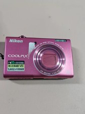 Pink Nikon COOLPIX S6200 Digital Camera 16.0MP 10x Zoom ISO 80-3200 HD movies