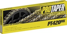 ProTaper 420 MX Chain 134 Links Gold