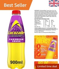 900ml Energy Caribbean Crush - Refreshing Pineapple, Mango & Passion Fruit Drink