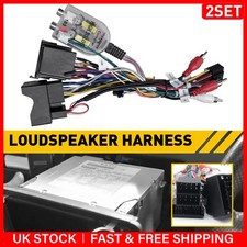 Car Stereo Wiring Harness 16Pin For Audi A3 Sportback A4 Avant TT Roadster 2x