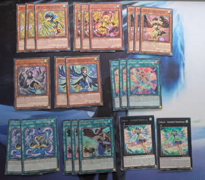 YuGiOh 22 Karten Lyrilusc Deck Ft Vogelruf Bachstelze & mehr