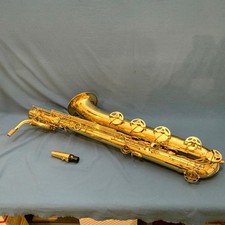 RS Berkeley BS511 Low A Baritone Saxophone with MP & Case S/N 341008 Untested