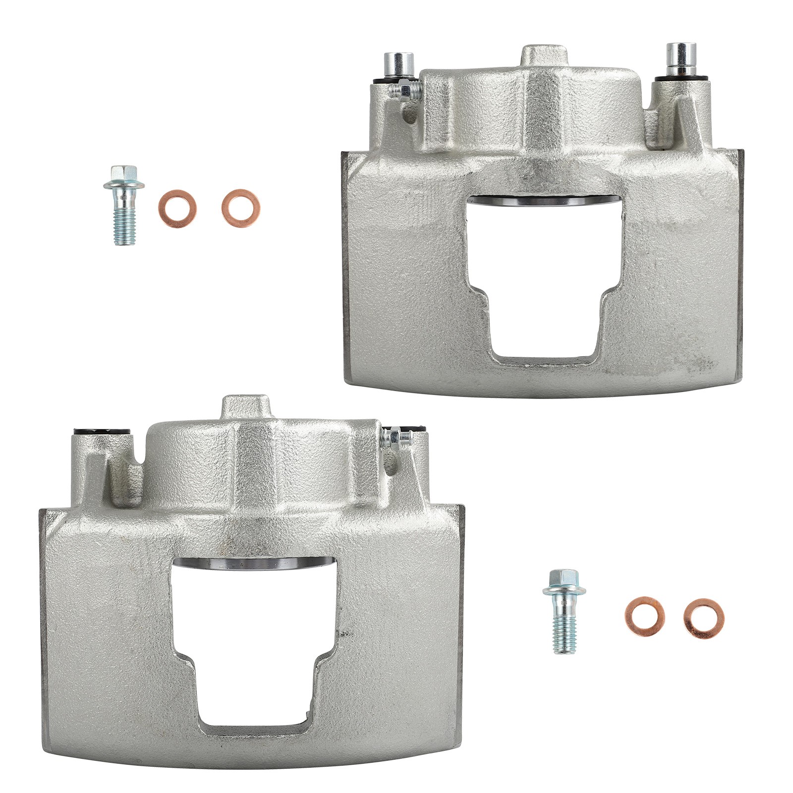 For 1990-2000 GMC C3500 96-01 CHEVY EXPRESS 3500 Front Pair Brake Calipers
