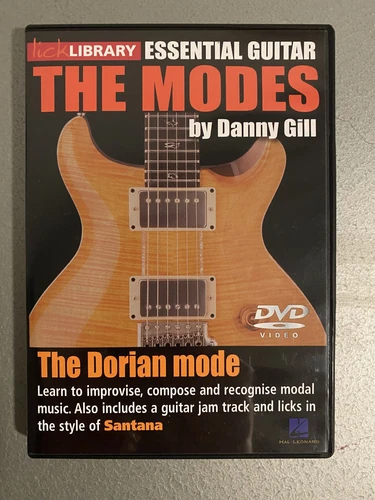 Danny Gill - Lick Library Essential Guitar THE DORIAN MODE Style SANTANA DVD