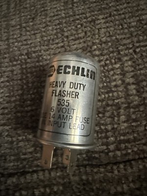 NAPA Echlin 535 6V Signal Flasher Unit Heavy Duty 3 Prong NOS NEW Made in USA