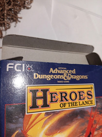 Advanced Dungeons and Dragons Heroes of the Lance (FCI NES, 1990) Near Mint CIB