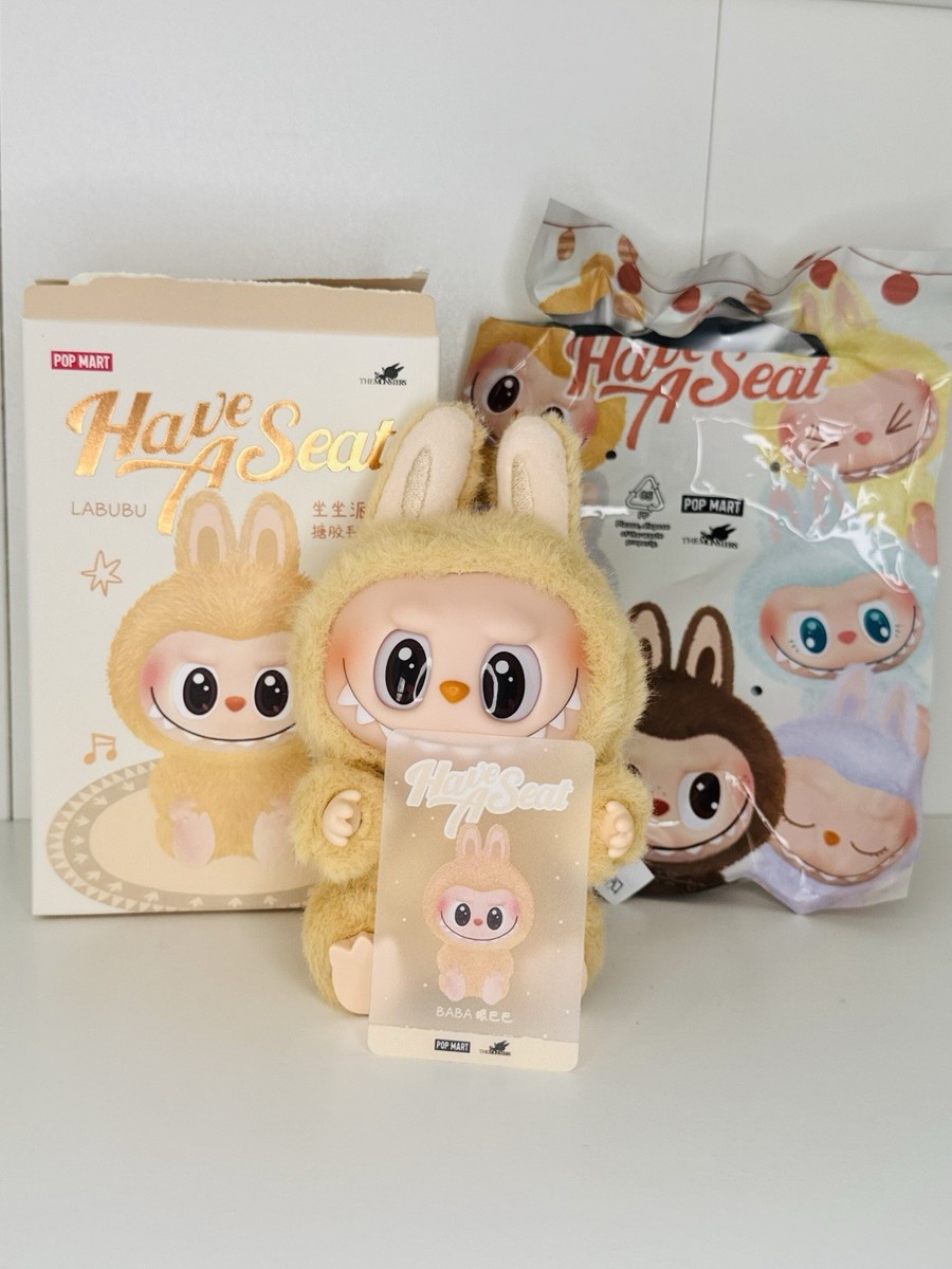 【正規品】ラブブ LABUBU Have a Seat BABA 正規品】LABUBU ラブブ POP MART Have A Seat - メルカリ