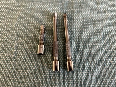 SNAP ON (3pc) 1/4 DRIVE EXTENSION SET - 20% OFF (w) FREE SHIPPING