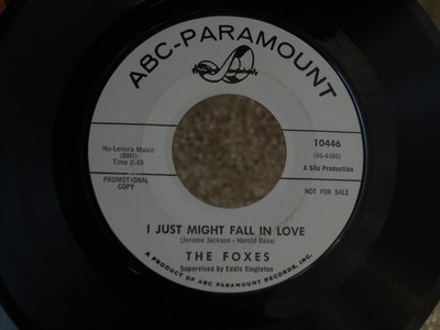 P9 ABC 10446 SOUL NORTHERN THE FOXES Eddie Singleton TIP TOE THROUGH THE TULIPS