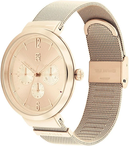 Womens Wristwatch TOMMY HILFIGER LIDIA 1782538 Multifunction Steel Gold Rose - Image 3 of 3