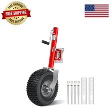 Corrosion-resistant Beach Boat Jack 2500lb Load 10.2 Lift Wheel Included