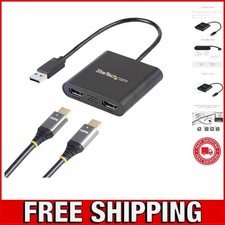 USB 3.0 to Dual HDMI Adapter for 4K Windows Monitors - Enhance Your Workspace