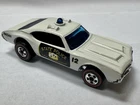 Hot Wheels Redline 1969 State Police Hong Kong Vintage
