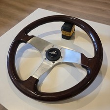 Personal Nardi Wood Grain Steering Wheel 350mm