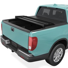 Soft Tri-fold Truck Bed Tonneau Cover Fit For Honda Ridgeline 2017-2026 5 Ft Bed