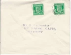 1941 Guernsey 0.5d Arms Occupation Issue First Day Cover