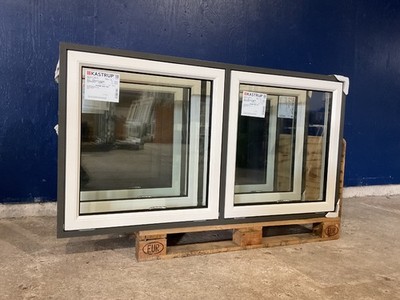 Kastrup Fenster Træ/Alu 155x82cm | unbenutzt Energiesparfenster gebraucht