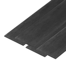 4 Pcs Carbon Fiber Strip 0.5x10mm 500mm Length Pultruded Flat Carbon Fiber Ba
