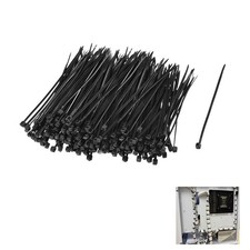 Serre-Câbles en Nylon Noir,collier de serrage plastique, Autobloquants, 80mm ...