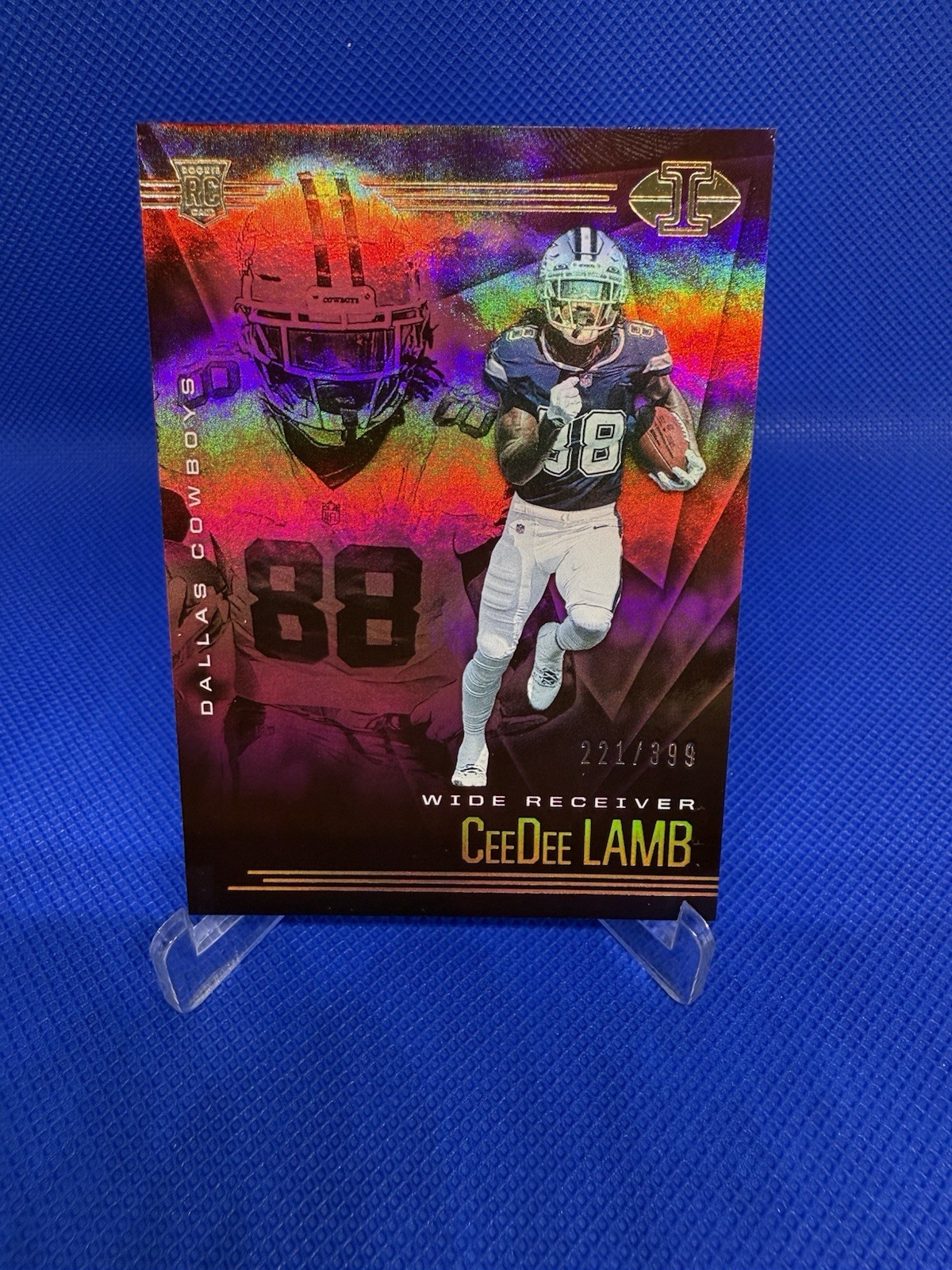 2020 Panini Illusions - CeeDee Lamb #18 Trophy Collection Pink /399 (RC) 🔥