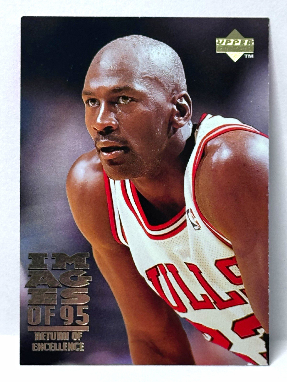 Upper Deck 1995 Return of Excellence Michael Jordan Chicago Bulls #335 Insert