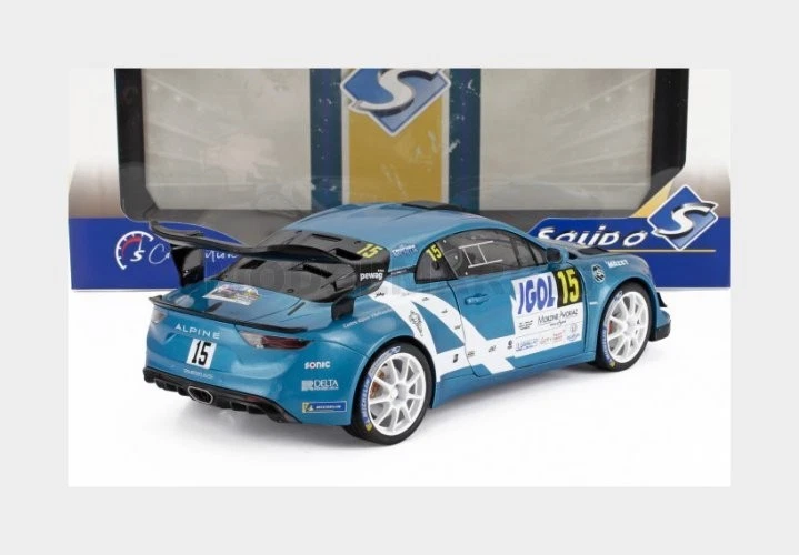SOLIDO 1801631 RENAULT - ALPIUNE A110 RGT N 15 RALLY MONT BLANC 2024 RAPHAEL AST - Immagine 2 di 2
