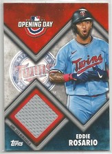 2021 Topps Opening Day Baseball Eddie Rosario Opening Day Relic #ODR-ER