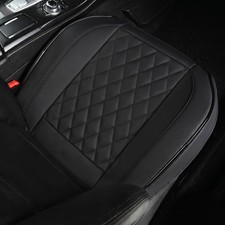 Ttmiku Front Bottom Seat Cover For Cars 2-Pack Luxury Faux Leather Car Bottom