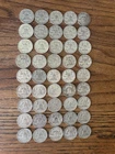 Franklin Half Dollar Silver Lot Of 45
