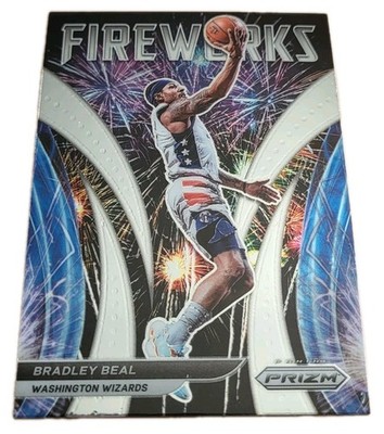 PSA10 Prizm RC Bradley Beal ウィザーズ NBA 2021 Panini Prizm Fireworks Bradley Beal #9 Washington Wizards NBA