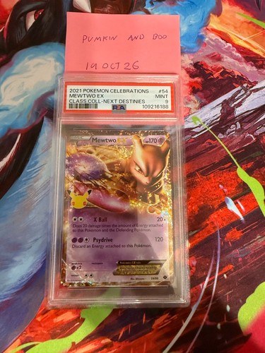 Mewtwo-EX graded PSA 9 for sale on eBay