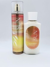 Bath  Body Works 'IN THE SUN' Fine Fragrance Mist  Body Lotion 2 Piece