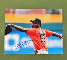 DAVID PAULINO AUTOGRAPHED SIGNED 8X10 PHOTO HOUSTON ASTROS