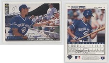 1995 Upper Deck Collector's Choice Silver Foil Signature Shawn Green #144