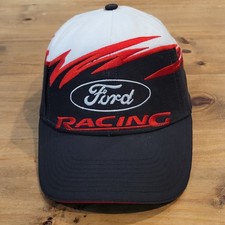Vintage Ford Racing Hat Strap Back 90s Y2K Wa...