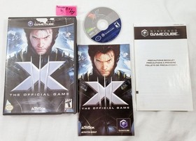 X-Men 3 III Official Movie Game GameCube COMPLETE Case Manual XMen Cube cib